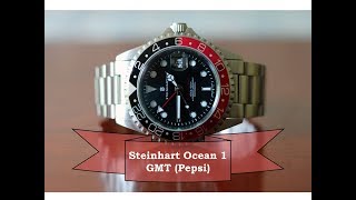 Travelling 1 month in Bali  Steinhart Ocean GMT 500m Premium  Steinhart Rolex Batman homage [upl. by Maje]