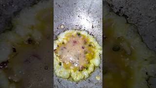 food cooking frying onion chilli egg omlet🥚 [upl. by Accber]