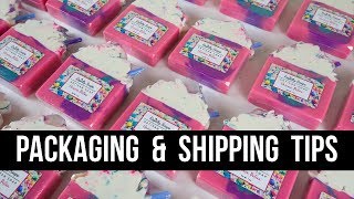 My ENTIRE Process  Packaging Labeling amp Shipping  Royalty Soaps [upl. by Aekerly331]