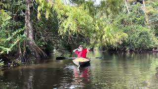 Amy Kayaking on the Loxahatchee River after Retiring [upl. by Ainez]