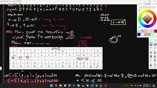 Cryptography  CH3  pt4 Cryptanalysis for monoalphabetic ciphers [upl. by Luna40]