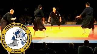 Traditional Aiki Jujutsu  Fudoshin ryu Demonstration [upl. by Nahshun620]