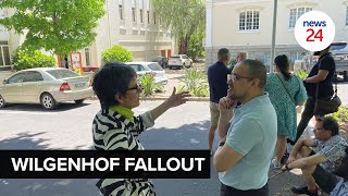 WATCH  Stellenbosch University staff in gather in protest following recent Wilgenhof fallout [upl. by Anela330]