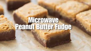 Easy Peanut Butter Fudge Recipe [upl. by Bahe]