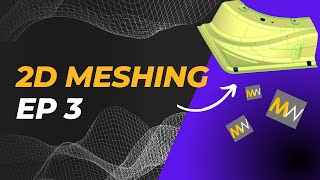 MeshWorks Tutorial  HOW TO EPISODE 3 2D Meshing [upl. by Remmus]