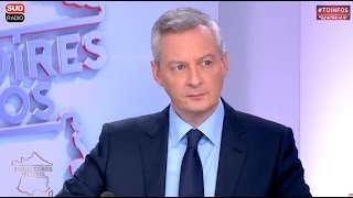 Invité  Bruno le Maire  Territoires dinfos 27102016 [upl. by Fransen]