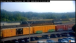 Texarkana Arkansas USA  Virtual Railfan LIVE [upl. by Jody]