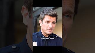 Rookie cop Nolan shows impatience with a woman asking questions therookie viralvideo shorts tv [upl. by Mages]