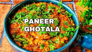 Kitchen se jaldi chahiye chutti to banaye majedar Paneer Ghotala  surti veg Ghotala recipe [upl. by Derfliw]