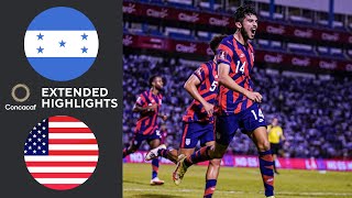 Honduras vs USA Extended Highlights  CONCACAF WCQ  CBS Sports Golazo [upl. by Oilisab]