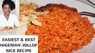 BEST NIGERIAN JOLLOF RICE RECIPE  Kenny Olapade [upl. by Ididn314]