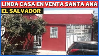 BONITA CASA EN VENTA EN CIUDAD REAL EN SANTA ANA EL SALVADOR [upl. by Rico]