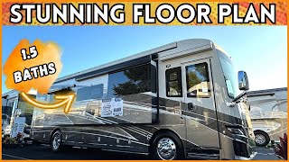 The Nicest 35 Foot Motorhome Interior On The Market  2024 New Aire [upl. by Elimac365]