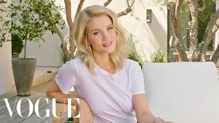 73 Questions With Rosie HuntingtonWhiteley  Vogue [upl. by Esom]