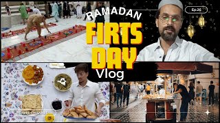 RAMADAN Kareem Alhamdulillah First Day  ADDA VLOGS  2024 [upl. by Abba]