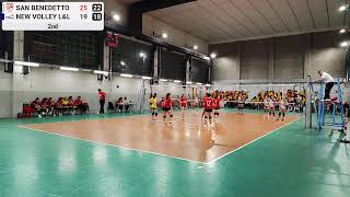 San Benedetto vs New Volley LampL  09112024 [upl. by Tahp]