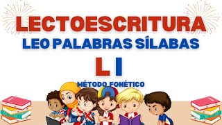 616 LEO PALABRAS Ll SÍLABAS [upl. by Omocaig517]