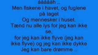 Blå øjne  Fiskene i havet Lyrics [upl. by Trevor918]