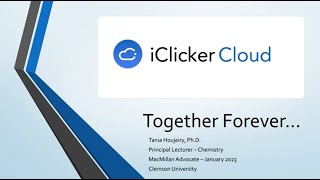 iClicker Cloud Together Forever Tania Houjeiry [upl. by Ahsemaj]