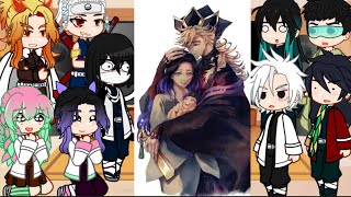 🌻Hashira React To Inosukes Family🌻 Demon Slayer  Gacha  memes [upl. by Elleirad]