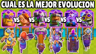 CUAL ES LA MEJOR CARTA EVOLUCIONADA  OLIMPIADAS de EVOLUCIONES  NUEVAS CARTAS  CLASH ROYALE [upl. by Ling]