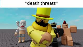 D4DJ death threats meme but its roblox [upl. by Airotal]