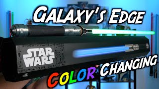 New Jedi Survivor Galaxys Edge Legacy Lightsaber from Disney Parks [upl. by Sarajane]