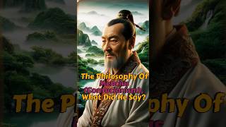 The Philosophy Of Mencius Confucianism What Did He Say [upl. by Nessa]