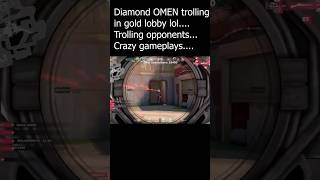 Diamond OMEN viral gaming shorts valorant shortsvideo short shortsviral valoclips fun [upl. by Ttnerb]