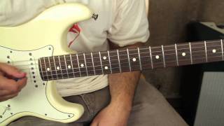 How to Play quotLennyquot by SRV  Stevie Ray Vaughan  Fender Stratocaster [upl. by Hasheem809]