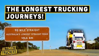 The Longest Toughest And Most Dangerous Aussie Outback Journeys  Outback Truckers  Compilation [upl. by Burnham999]