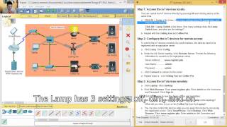 3225 Packet Tracer  Install and Configure IoT Devices [upl. by Cassiani]