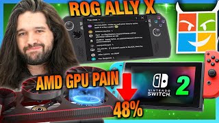 HW News  Microsofts Death Touch ASUS Ally X Waste of Time AMD GPUs Struggling amp CPUs Booming [upl. by Nelyt]