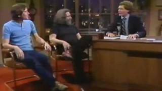 Garcia amp Weir on Letterman 4131982 New York NY LoloYodel [upl. by Eineg]