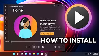 How to Install the New Media Player on Windows 11 Any Version [upl. by Pollack595]