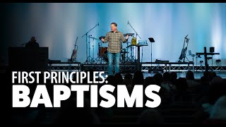 First Principles • Baptism  Mosaic Church  Clarksville TN [upl. by Athalie]