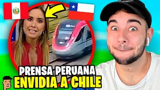 Reacción a La Prensa Peruana Envidia a Chile Por El Nuevo Super Tren Rápido [upl. by Bittner974]