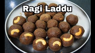 சத்தான ராகி லட்டு Ragi Ladoo Recipe in TamilKezhvaragu Laddu [upl. by Filmore26]