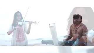 Thaniye Mizhikal Violin CoverRoopa RevathiWhatsapp status video [upl. by Clyte819]