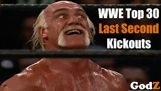 WWE Top 20 Shocking Kickouts at Last Second [upl. by Dearman]