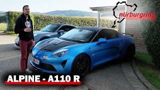 Ma Première fois Au NURB en Alpine A110 R  Avec un Coach de Pilotage [upl. by Raines]