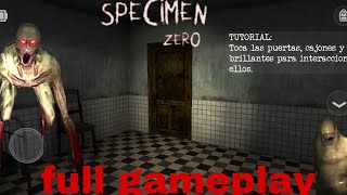 specimen Zero full gameplay [upl. by Baynebridge]