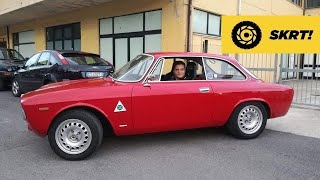 Alfa Romeo Giulia GT Junior 20 twin spark Onboard Monza [upl. by Dolan905]