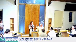 Yom Kippur Service 12th October 2024 Bromley Reform Synagogue Live Stream [upl. by Edrei583]