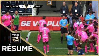 TOP 14 Saison 2023 2024 J20  Résumé Montpellier Hérault Rugby Stade Français Paris [upl. by Varden]