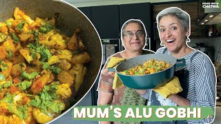 MUMS ALU GOBHI RECIPE  The MOST requested recipe is here  Healthy Vegan dish  Food with Chetna [upl. by Winchester831]