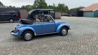 1978  Volkswagen Beetle 1303 Convertible  Ancona Blau  Walk Around [upl. by Domenic353]