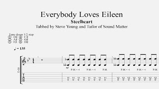 Steelheart  Everybody Loves Eileen Guitar TAB [upl. by Hsot]