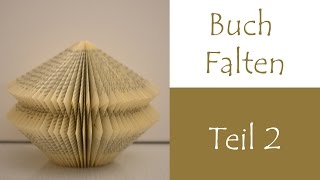 DIY Buch falten Teil 2  DE [upl. by Lizabeth226]