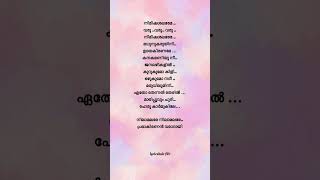 Nilamalare❤️✨ song malayalamlyrics shortsvideo moviesong diamondnecklacemalayalmsongs [upl. by Romalda104]